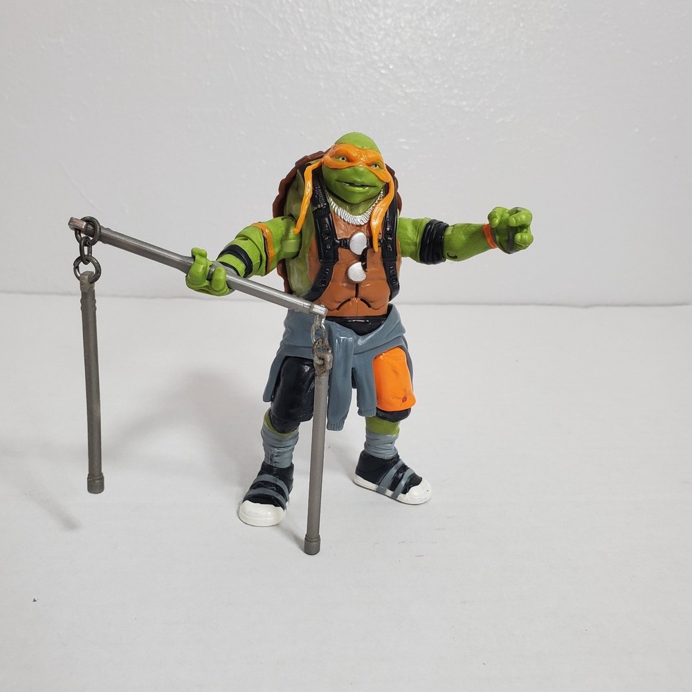 TMNT Teenage Mutant Ninja Michelangelo Playmates Paramount 5" Action Figure 2015